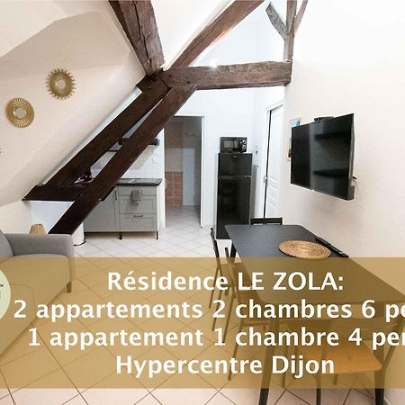 Residence Le Zola Compose De 3 Appartements Distincts En Hyper Centre De Dijon Avec Wifi Ngoại thất bức ảnh