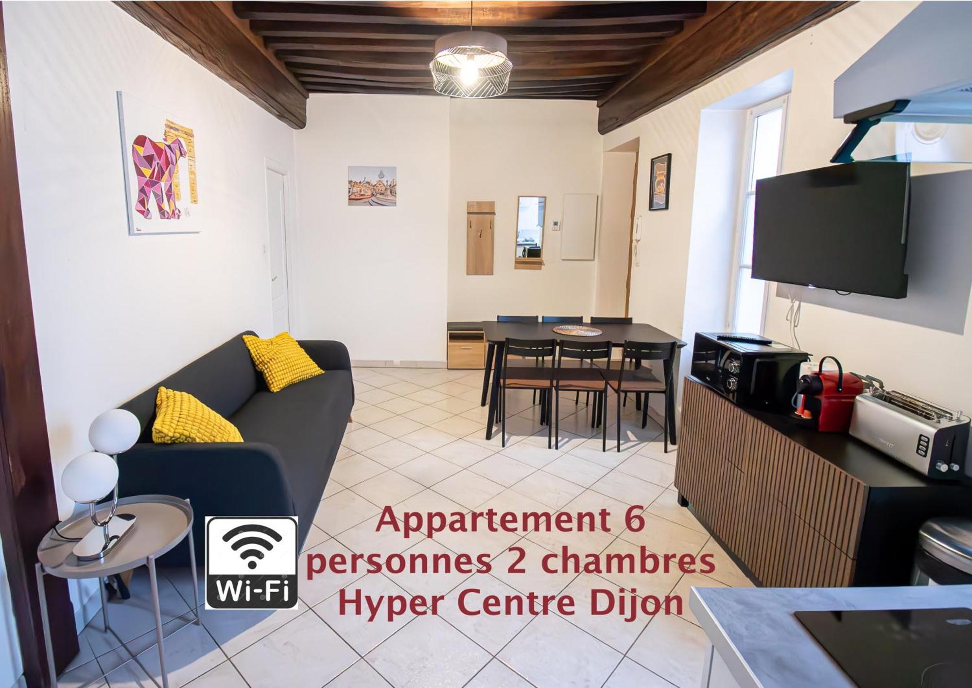 Residence Le Zola Compose De 3 Appartements Distincts En Hyper Centre De Dijon Avec Wifi Ngoại thất bức ảnh